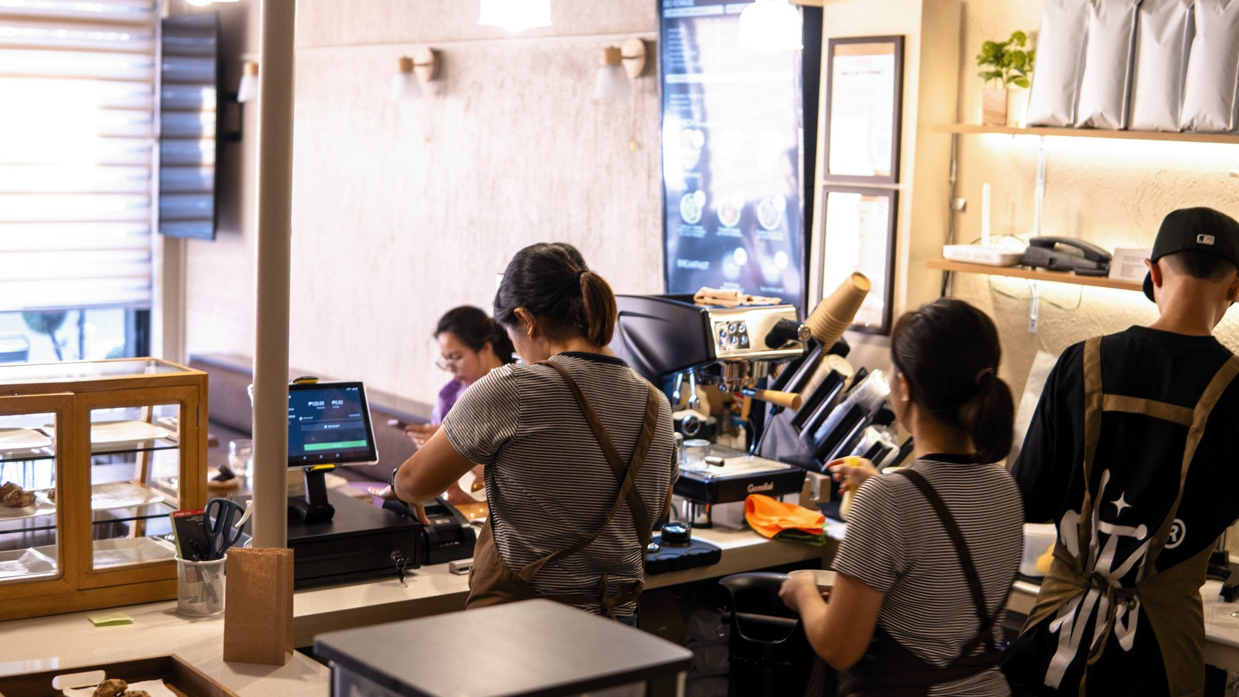 Freshly baked goods at Eunice Bakery Cafe